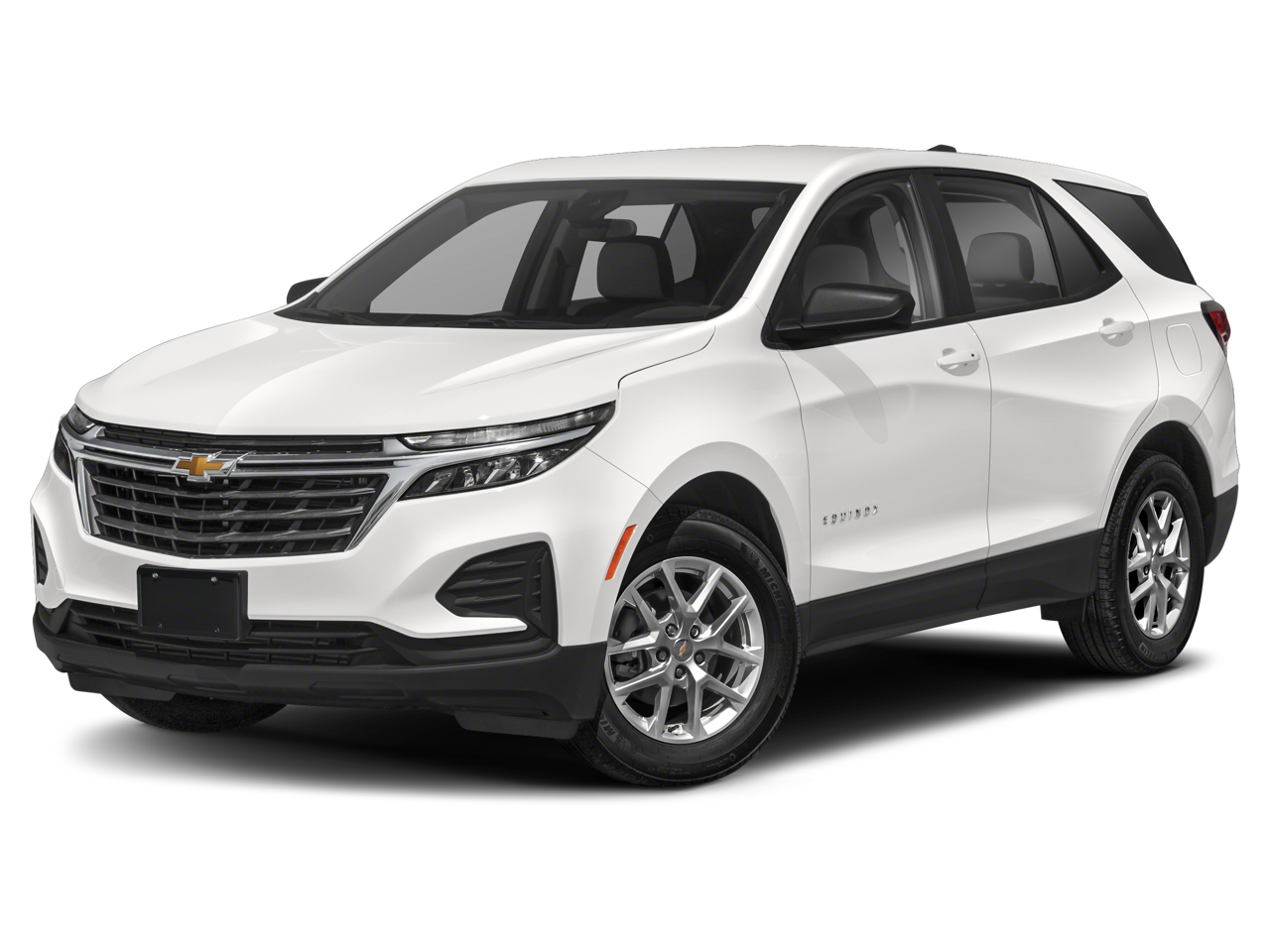 2023 Chevrolet Equinox LS in Sterling Gray Metallic — front three-quarter view