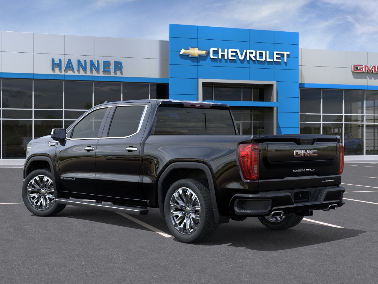 2026 GMC Sierra 1500 — rear three-quarter view